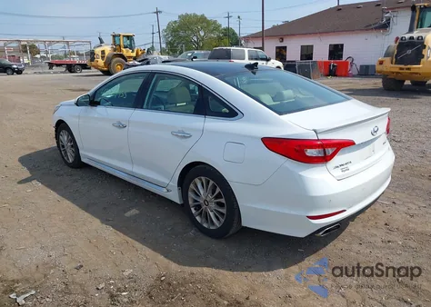 2015 Hyundai Sonata Limited z USA, uszkodzony, nr VIN 5NPE34AF0FH083416